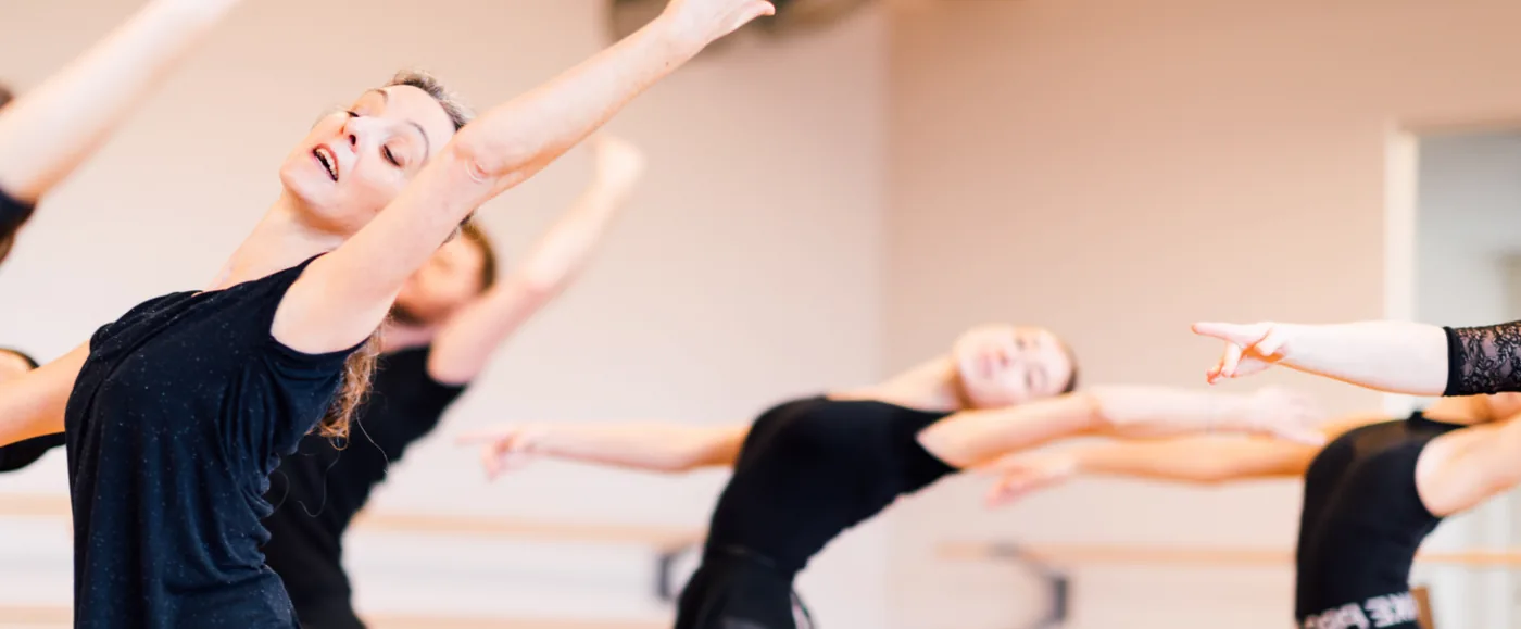 Ballettklasse im Tanzstudio Attitude in Balingen